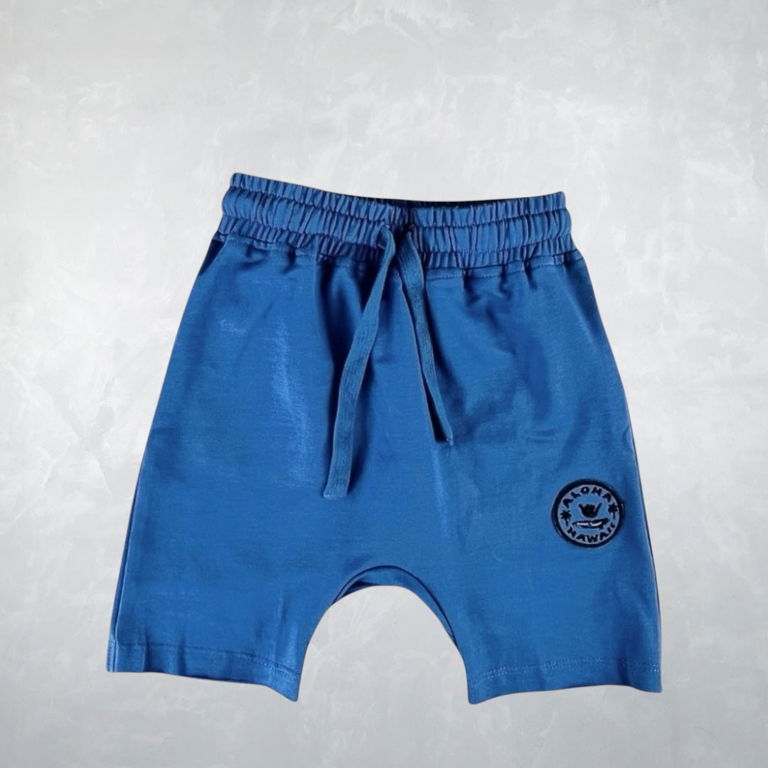 Ru Shorts  - Solid Coast Blue