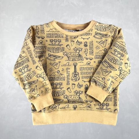 Mauka Pullover  - Howzit Gold