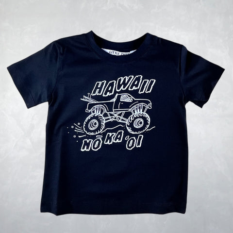 Motif Tee - Hawaii Truck Black