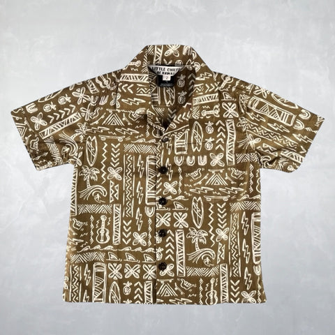 Aloha Shirt - Tapa Shaka Buck