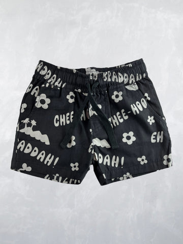 Coconut Shorts - Cheehoo Black Grey
