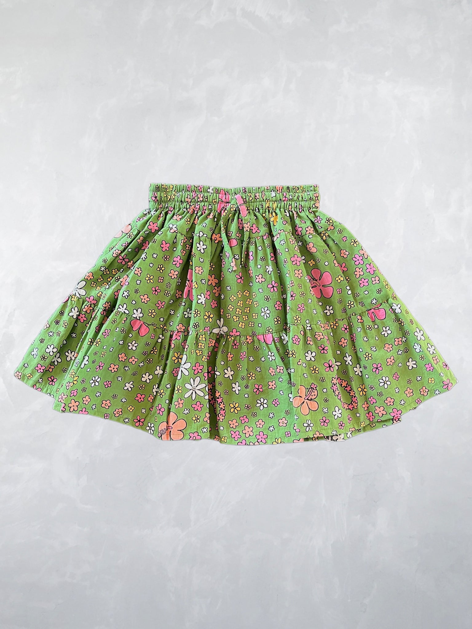 Little Laulea Skirt - Flower Child Green