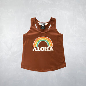 Little MissChief Tank Top - Rainbow Aloha