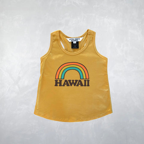 Little MissChief Tank Top - Rainbow Hawaii