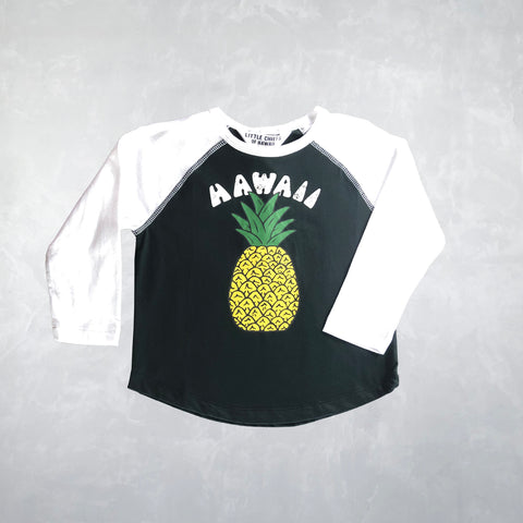 Raglan T-shirt - Pineapple Hawaii
