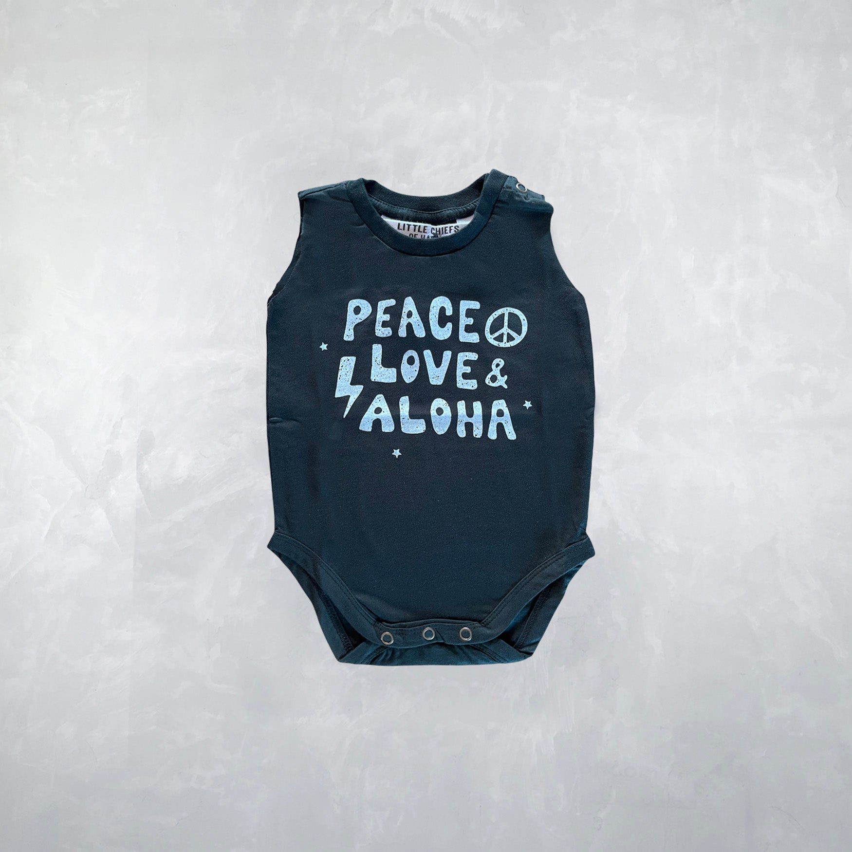 Tuffy Onesie - Peace Love Aloha