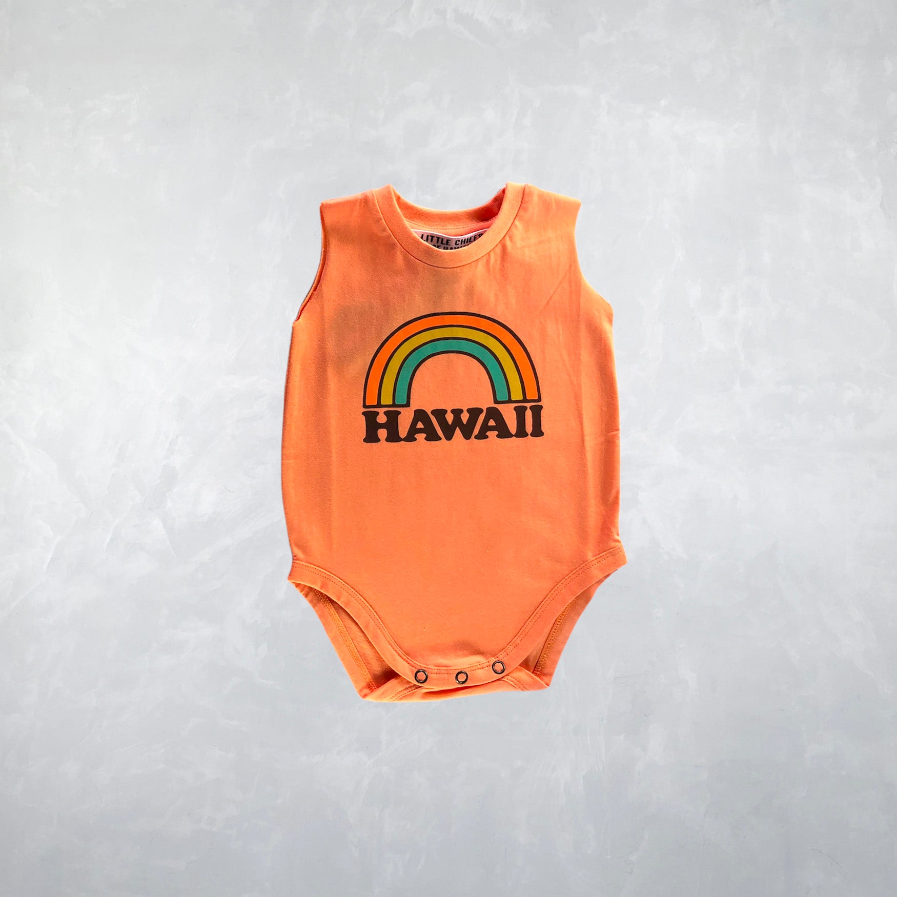 Tuffy Onesie - Rainbow Hawaii