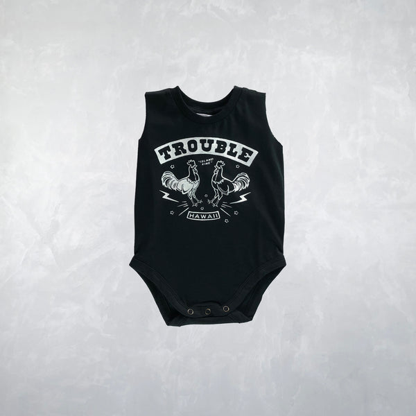 Tuffy Onesie - Trouble Rooster