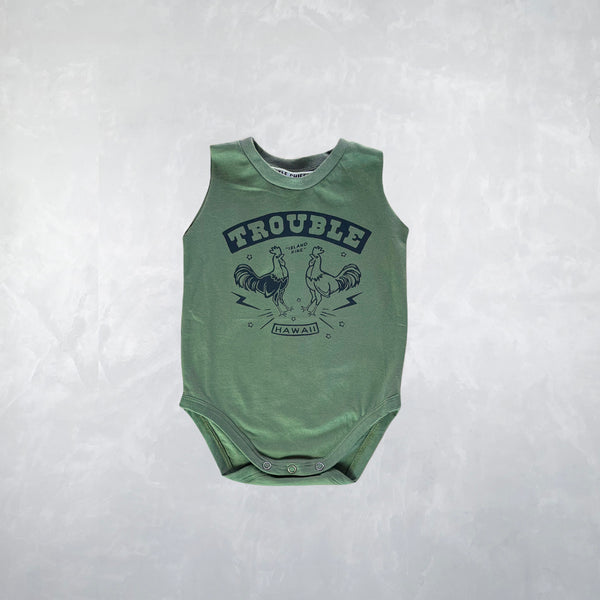 Tuffy Onesie - Trouble Rooster