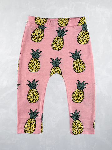 Yogi Leggings - Pineapples Pink
